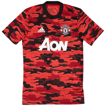 2020-21 Manchester United adidas Training Shirt - 9/10 - (XS)