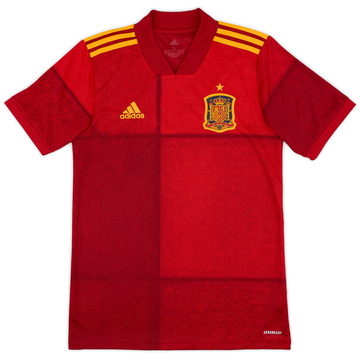 2020-21 Spain Home Shirt - 10/10 - (S)