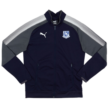 2017-18 Tranmere Rovers Puma Track Jacket - 9/10 - (M)