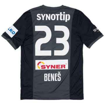 2014-15 FK Jablonec Player Issue Away Shirt Benes #23 - 9/10 - (M)