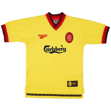 1997-99 Liverpool Away Shirt - 9/10 - (XL.Boys)
