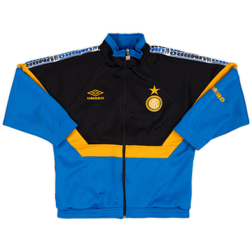 1997-98 Inter Milan Umbro Track Jacket - 8/10 - (M.Boys)
