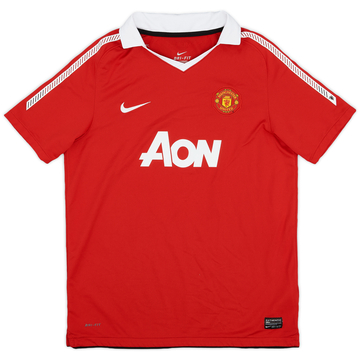 2010-11 Manchester United Home Shirt - 8/10 - (XL.Boys)