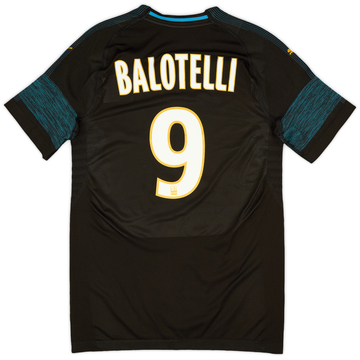2018-19 Olympique Marseille EvoKnit Player Issue Away Shirt Balotelli #9 (XL)