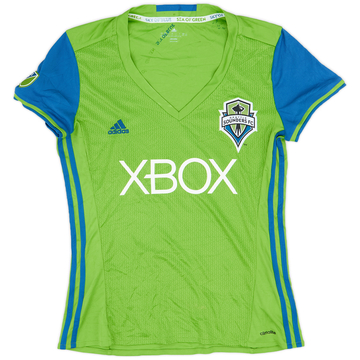 2016 Seattle Sounders Home Shirt - 7/10 - (Women&#039;s L)