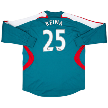2007-08 Liverpool GK Shirt Reina #25 - 8/10 - (XXL)