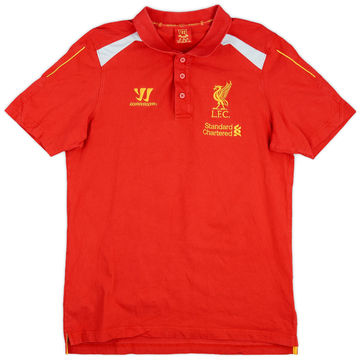 2013-14 Liverpool Warrior Polo Shirt - 8/10 - (M)
