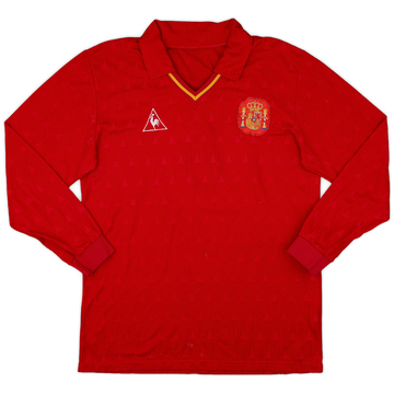 1991 Spain Match Worn Home L/S Shirt #14