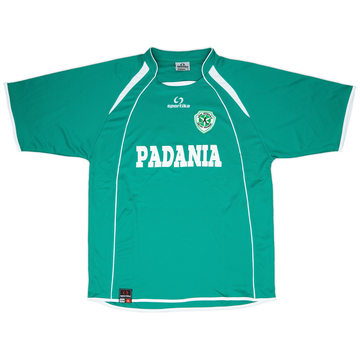 2009 Padania Match Issue Signed Home Shirt Ganz #23