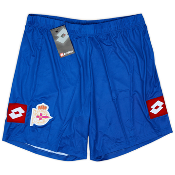 2013-14 Deportivo Home Shorts (XL)