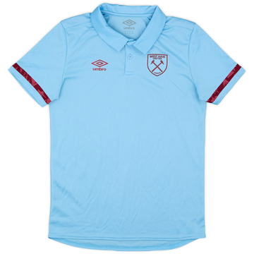 2020-21 West Ham Umbro Polo Shirt - 9/10 - (XL.Boys)