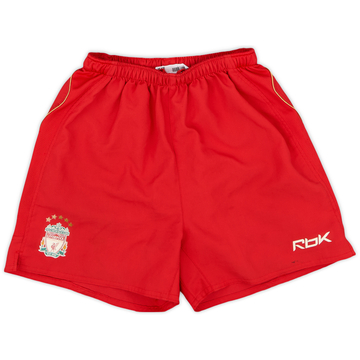 2005-06 Liverpool European Home Shorts - 6/10 - (M.Boys)