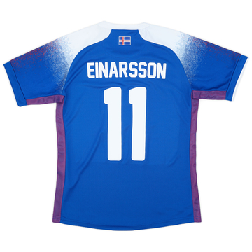 2018-19 Iceland Home Shirt Einarsson #11 - 9/10 - (S)