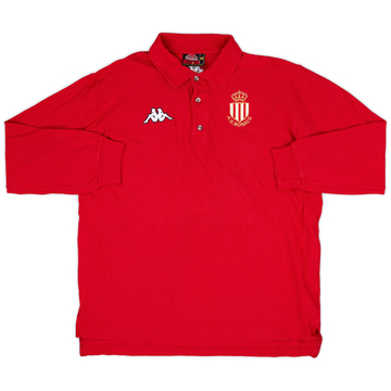 1998-99 Monaco Kappa Polo L/S Shirt - 9/10 - (XL)