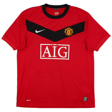 2009-10 Manchester United Home Shirt - 5/10 - (L)