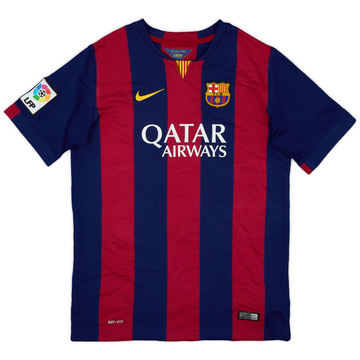 2014-15 Barcelona Home Shirt - 8/10 - (XL.Boys)