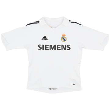 2005-06 Real Madrid Home Shirt - 7/10 - (L.Boys)