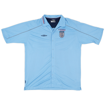 2004-06 England Umbro Button Up Shirt - 8/10 - (XXL)