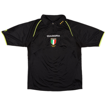2007-09 Italy Diadora Referee L/S Shirt - 8/10 - (M)