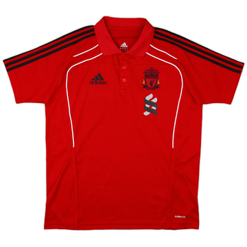 2010-11 Liverpool adidas Polo Shirt - 9/10 - (L)