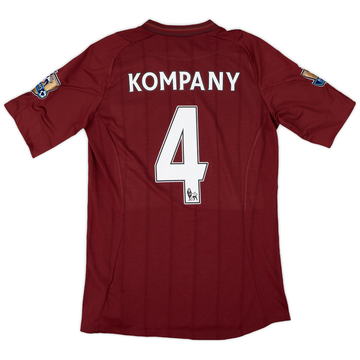 2012-13 Manchester City Away Shirt Kompany #4 (M)