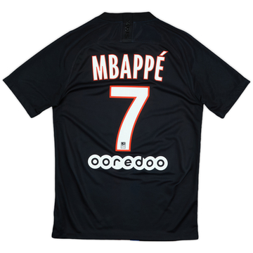 2019-20 Paris Saint-Germain Fourth Shirt Mbappe #7 - 8/10 - (S)