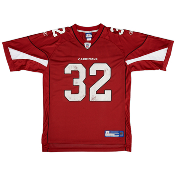 2006 Arizona Cardinals James #32 Reebok On Field Home Jersey (Very Good) L