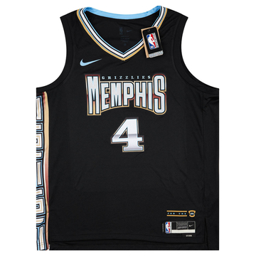 2022-23 Memphis Grizzlies Adams #4 Nike Swingman Alternate Jersey (S)