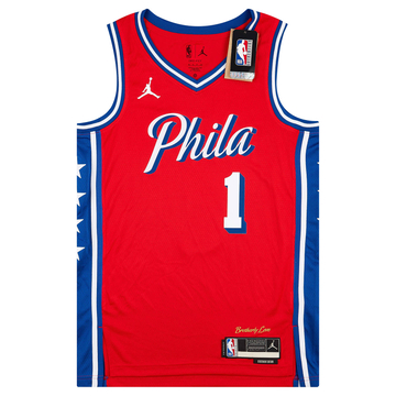 2022-23 Philadelphia 76ers Harden #1 Jordan Swingman Alternate Jersey (S)