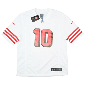 2022 San Francisco 49ers Garoppolo #10 Nike Game Alternate Jersey (L)