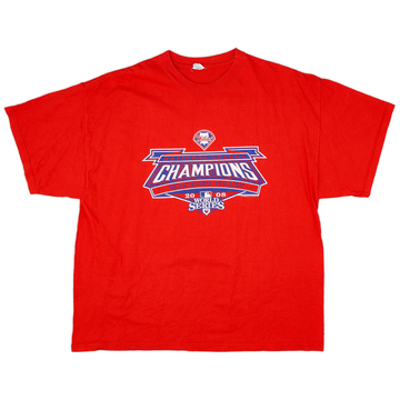 2008 Philadelphia Phillies National League Champions Tee (Excellent) XXL