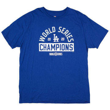2020 LA Dodgers World Series Champions MLB Tee (Very Good) XL