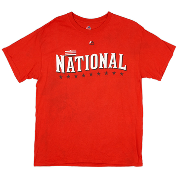 2015 National League MLB All-Star Papelbon #58 Majestic Tee (Very Good) L