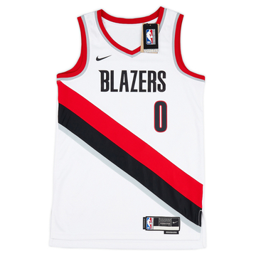2017-23 Portland Trail Blazers Lillard #0 Nike Swingman Home Jersey (S)