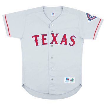 1995-99 Texas Rangers Authentic Russell Athletic Away Jersey (Excellent) L