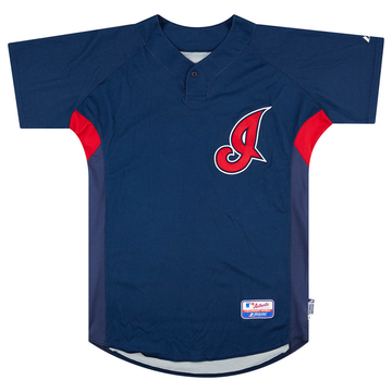 2008 Cleveland Indians Tyner #16 Majestic Batting Practice Jersey (Excellent) L