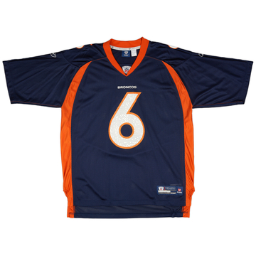 2008 Denver Broncos Cutler #6 Reebok On Field Home Jersey (Excellent) XL