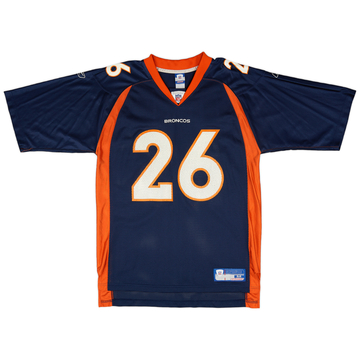 2002-03 Denver Broncos Portis #26 Reebok On Field Home Jersey (Excellent) M