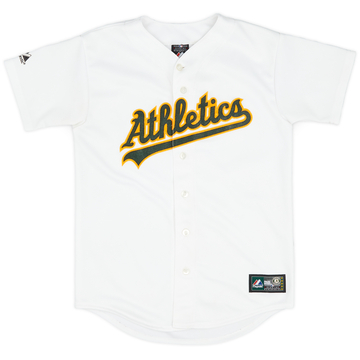 2009-15 Oakland Athletics Majestic Home Jersey (Excellent) XL.Kids