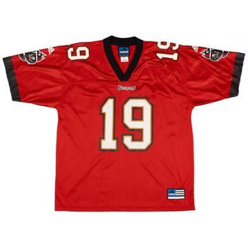 2000 Tampa Bay Buccaneers K. Johnson #19 adidas Home Jersey (Excellent) L