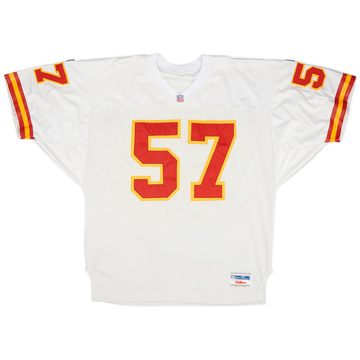1995 Kansas City Chiefs Jamison #57 Wilson Staff Authentic Away Jersey (Very Good) XXL