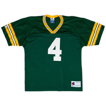 1997-99 Green Bay Packers Favre #4 Champion Home Jersey (Excellent) XL.Kids