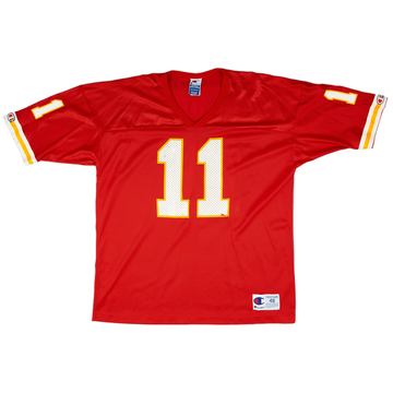 1997-98 Kansas City Chiefs Grbac #11 Champion Home Jersey (Good) XL