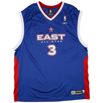 2005 NBA All-Star Game Team East Iverson #3 Reebok Jersey (Excellent) XXL