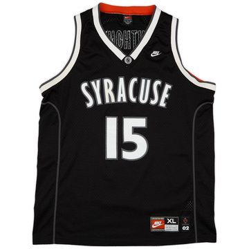 2002-03 Syracuse Orange Anthony #15 Nike Swingman Alternate Jersey (Excellent) XL
