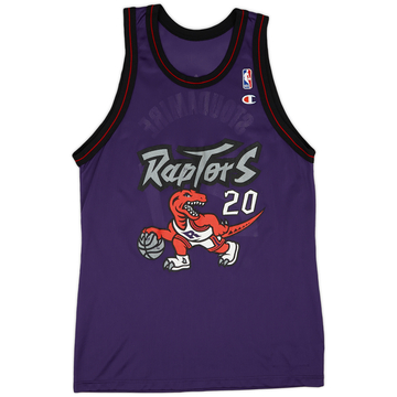 1995-97 Toronto Raptors Stoudamire #20 Champion Away Jersey (Very Good) XL