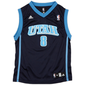 2006-10 Utah Jazz Williams #8 adidas Away Jersey (Very Good) M.Kids