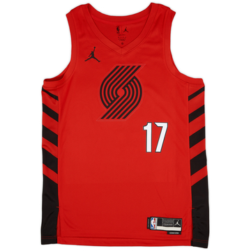 2022-23 Portland Trail Blazers Sharpe #17 Jordan Swingman Alternate Jersey (S)