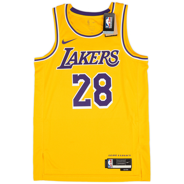 2023-24 LA Lakers Hachimura #28 Nike Swingman Away Jersey (M)