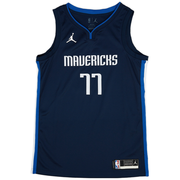 2020-22 Dallas Mavericks Doncic #77 Jordan Swingman Alternate Jersey (Excellent) S